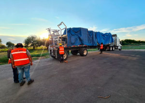 Transporte de maquinaria